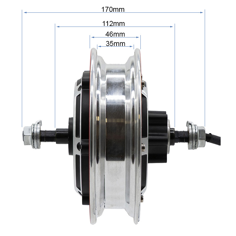 Motor 48 V 800 W 6/B34 - Obrázek 4