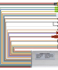 36V 15A 350W LCD Liviae regulátor