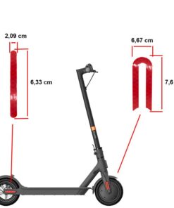 Červená reflexní samolepka pro Xiaomi reflektor - 10 ks.
