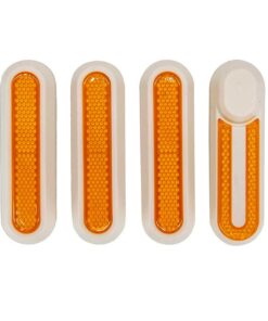 Bílý reflektor se žlutou přední lampou pro XIAOMI