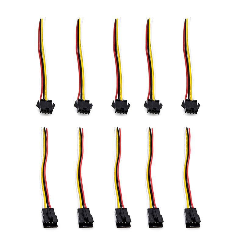 Kabelový konektor 22AWG SM 3 PIN - 5F/5M - Obrázek 3