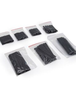 Černý termokutil na kabel - 127 ks