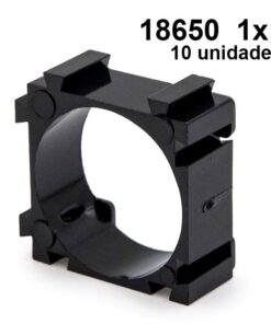 Alternative view of Battery bracket 18650 1x1 - 10 Pcs