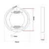 Drum Brake Pad for Mi3 lite/Mi4 lite/Motus Scooty 10