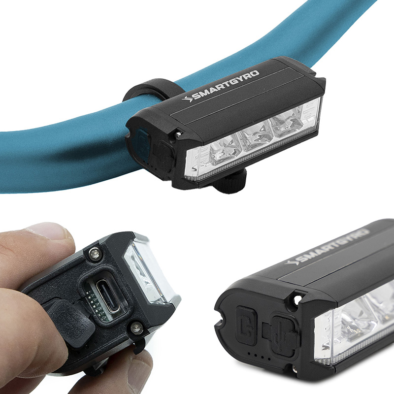 USB-C Rechargeable Front LED Light – SMARTGYRO PRO HD