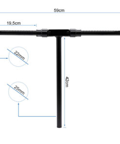 Skládací řídítka 42/59 cm pro SmartGyro – pohled 2