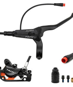 Černá souprava hydraulických brzd A5-D přední P, zadní L NUTT