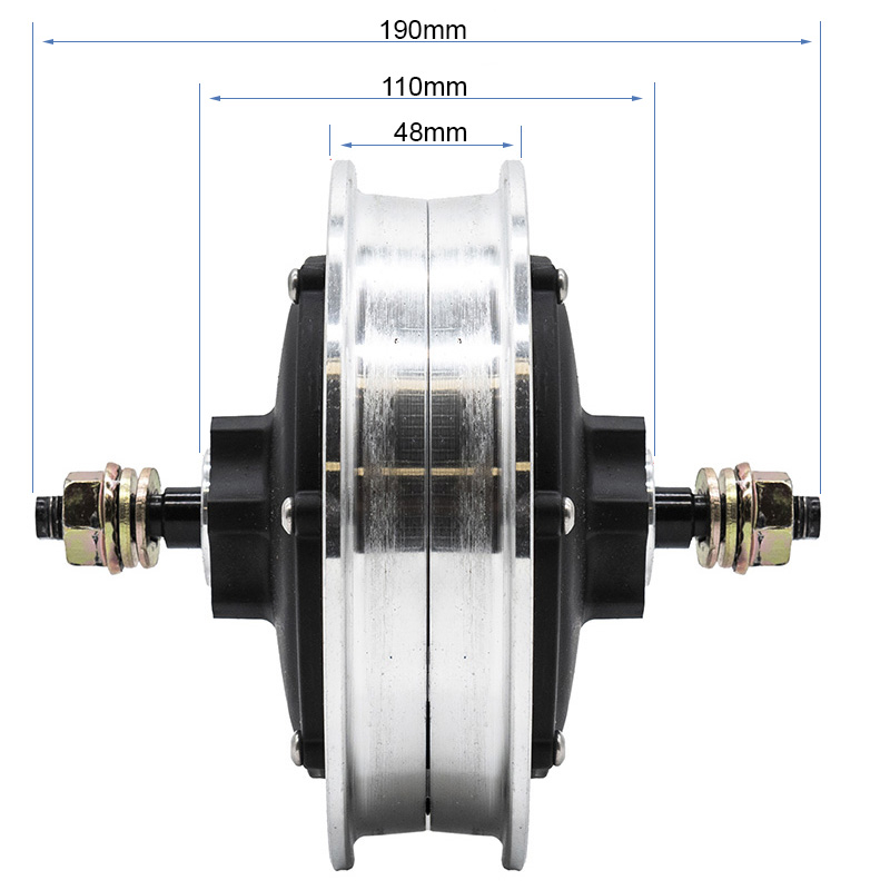 Motor 52V 1200W 6/B38 KuKirin G3 Pro – krátký kabel - Obrázek 3