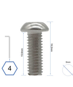 Šrouby předního a zadního krytu desky pro Dualtron Mini – 30 ks – pohled 2