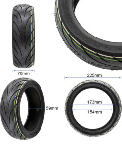 Alternative view of Tyre 9.5x2.5-6.1 NIU K3