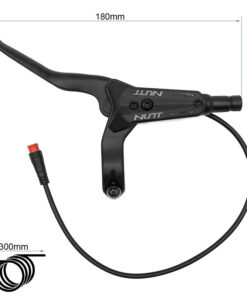 Černý hydraulický brzdový set Y5 Přední P Zadní P [NUTT]