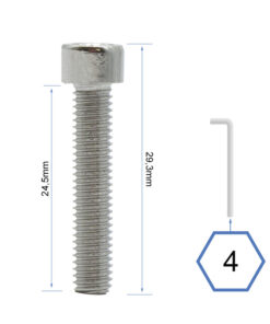 ŠROUB PNEUMATIKY MOTOR DUALTRON (NEPLATNÝ MINI) 30 KS