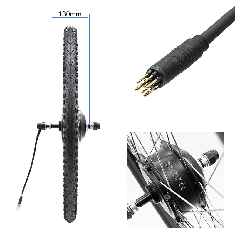 Motor 36 V 250 W pro elektrokolo s ráfkem 700C (včetně pláště) – pohled 2