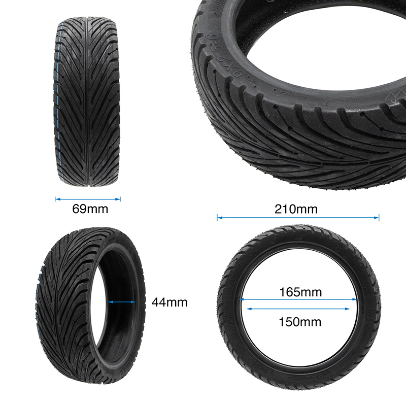 Bezduché pneumatiky městské silnice 9x2,5-6 EWHEEL PANTHERURBAN - Obrázek 2