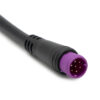 Waterproof connector 8mm 7 pin - 5M