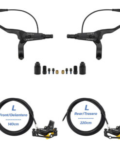 Alternative view of Black Hydraulic Brake Kit Y5 Front L Rear L [NUTT]