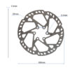 Brake Disc EWD004 - 160mm (2.3mm Thickness)