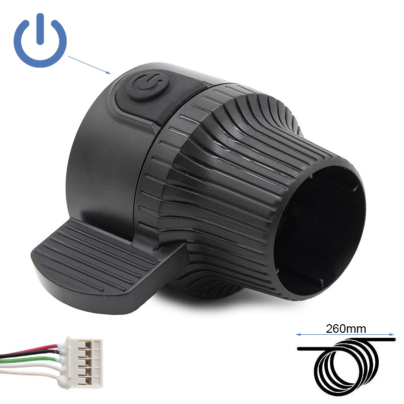 Throttle with power button Kukirin G2/G3/G4 (Without logo) - Obrázek 3