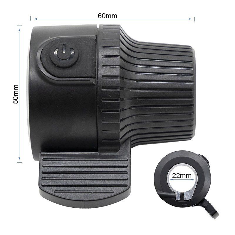 Throttle with power button Kukirin G2/G3/G4 (Without logo) - Obrázek 4