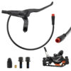 Hydraulic brake kit 1 black A5-D Front [Nutt]