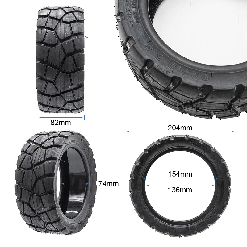 Tubeless offroad pneumatika 9x3-5.5 EWHEEL RHINOTRACK s anti-puncture gelem