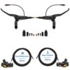 Black Hydraulic Brake Kit Y5 Front R Rear L [NUTT]