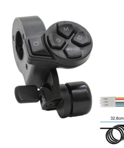Alternative view of Multifunkční tlačítko se zvonkem pro Ninebot Zt3 pro / G3
