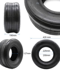Tubeless pneumatika 18x9.5-8 / 225/55-8 hladká [Feiben]