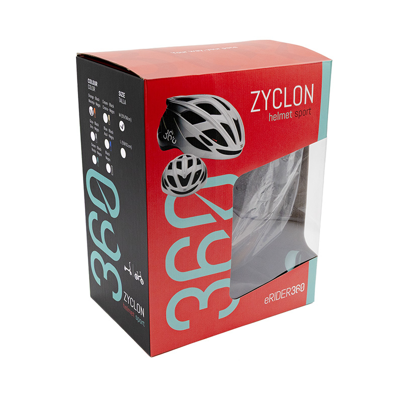 ZYCLON Sport gray - black L - Obrázek 4