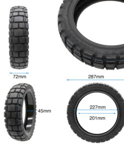 Bezdušová pneumatika 12×2,5 CY416 s gelem [Yuanxing] – pohled 2