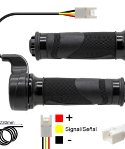 Alternative view of Throttle grip - JST connector