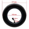 Duše 200x50 VC 135x45º [eWheel]