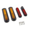 Black reflector yellow/red headlight for XIAOMI Mi4 Pro