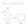 Brzdové destičky CT008-C Ceramic Pad [Ewheel] - 2 sady