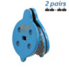 Brzdové destičky CT001-C keramické pro NIU [Ewheel] - 2 sady