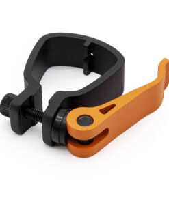 Alternative view of Oranžové uzavření řidítek pro KuKirin G2 Max [Kugoo]