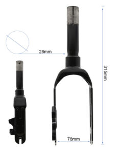Alternative view of Fork Ninebot F2 [Ninebot]