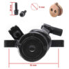 Black mechanical brake clamp for NINEBOT Series F and D