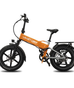 Alternative view of BRAVE elektrokolo FATBIKE skládací Oranžová/Šedá