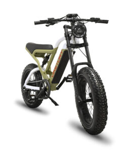 COMMANDO elektrokolo FATBIKE Vojenská zelená