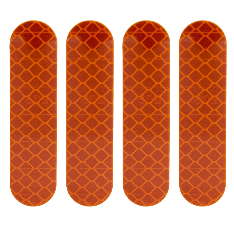 Oranžová reflexní nálepka pro vidlice NINEBOT řady F a D - 4 ks - Obrázek 3