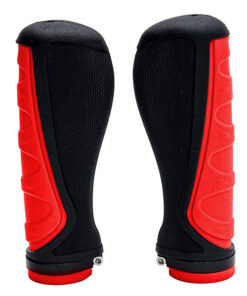 Alternative view of Ergonomické červené silikonové rukojeti - 2 kusy