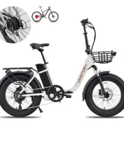 GRANIT elektrokolo FATBIKE Skládací Bílá