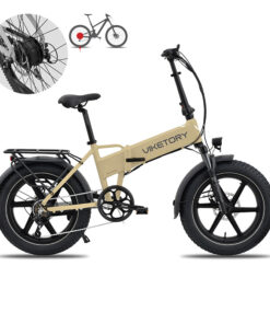 Lithor ebike FATBIKE Folding Cream