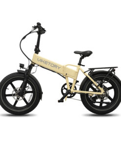 Lithor elektrokolo FATBIKE Skládací Krémová