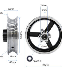 6/B34 Rim for Kugoo Kirin M4