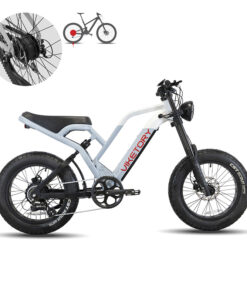 NAVY elektrokolo FATBIKE Námořnická modř/Bílá