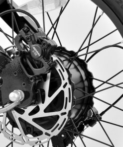 Alternative view of NAVY elektrokolo FATBIKE Námořnická modř/Bílá