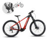 ROKTAR +Plus elektrokolo MTB Červená/Černá