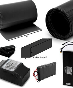 Černá teplem smrštitelná trubice 220m 10M